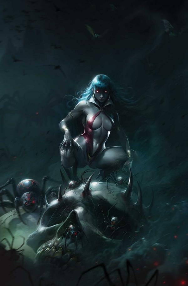 Vampirella Armageddon #10 variant cover by Francesco Mattina