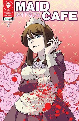Maid Cafe #2 CVR B CVR B REMY EISU MOKHTAR COMING UP ROSES cover