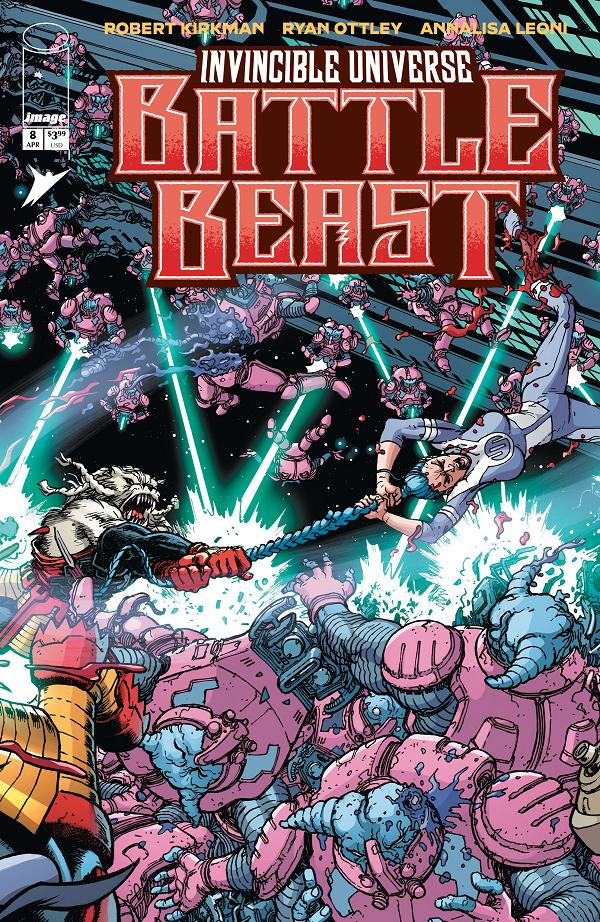 Invincible Universe Battle Beast #8 CVR C CVR C INC 1:10 CHRIS BURNHAM & BRIAN REBER cover