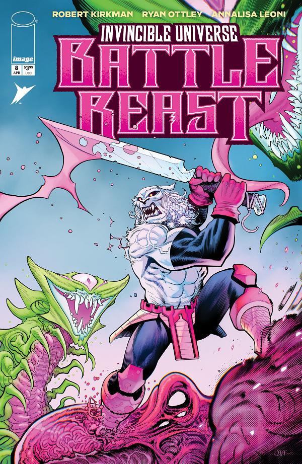 Invincible Universe Battle Beast #8 CVR D CVR D INC 1:25 CLIFF RATHBURN cover