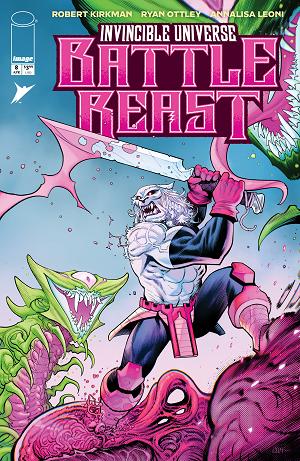 Invincible Universe Battle Beast #8 CVR D CVR D INC 1:25 CLIFF RATHBURN cover