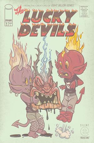 Lucky Devils #9 CVR B CVR B STEEVE SEELEY & RYAN BROWNE cover