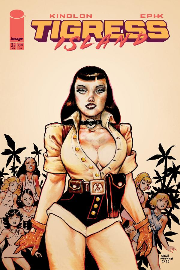 Tigress Island #2 CVR D (OF 5) CVR D STEVE MANNION cover