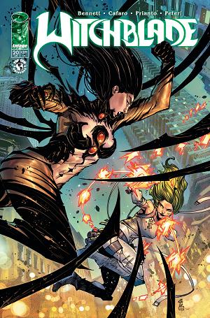 Witchblade #20 CVR A GUISEPPE CAFARO & ARIF PRIANTO (MR) cover