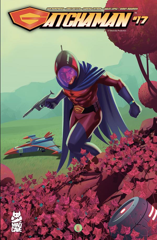 Gatchaman #17 CVR A INAKI MIRANDA cover