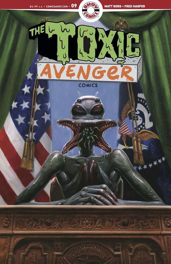 Toxic Avenger Comics #9 cover