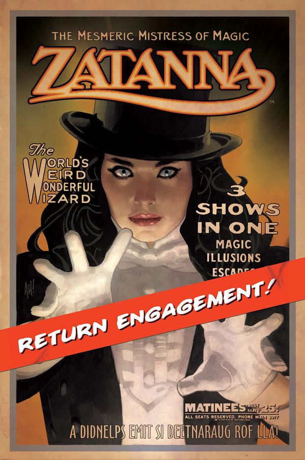 Zatanna (2026) #1 CVR E CVR E ADAM HUGHES FOIL cover