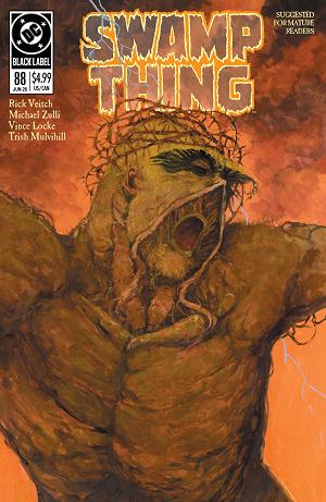 Swamp Thing 1989 #1 CVR D (OF 4) CVR D MICHAEL ZULLI FOIL cover