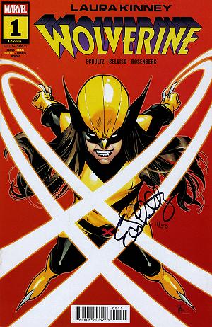 Df Laura Kinney Wolverine #1 cover