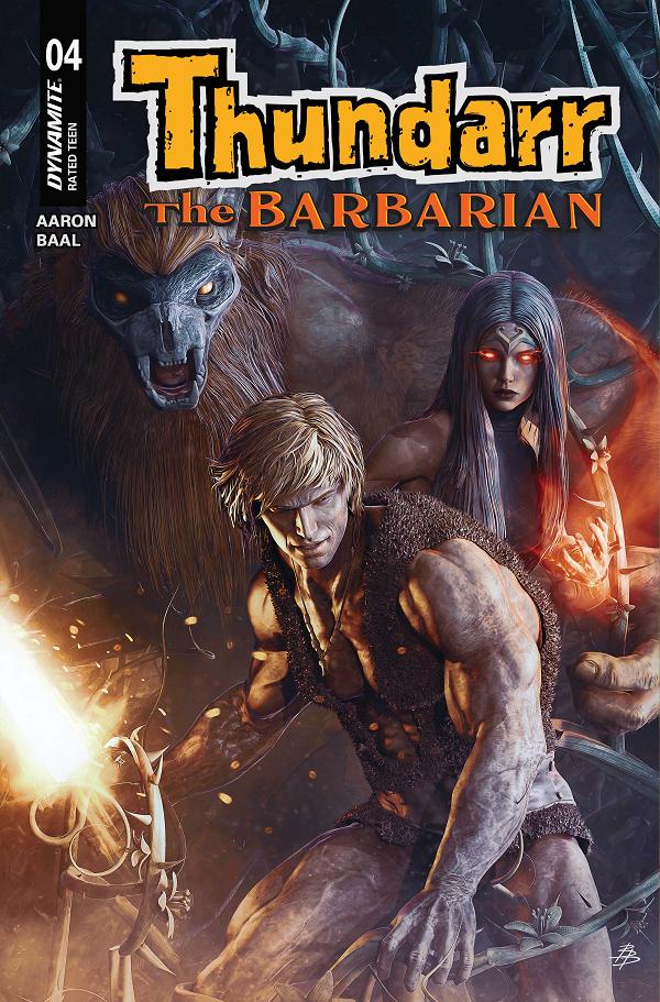 Thundarr The Barbarian #4 variant cover by Bjorn Barends
