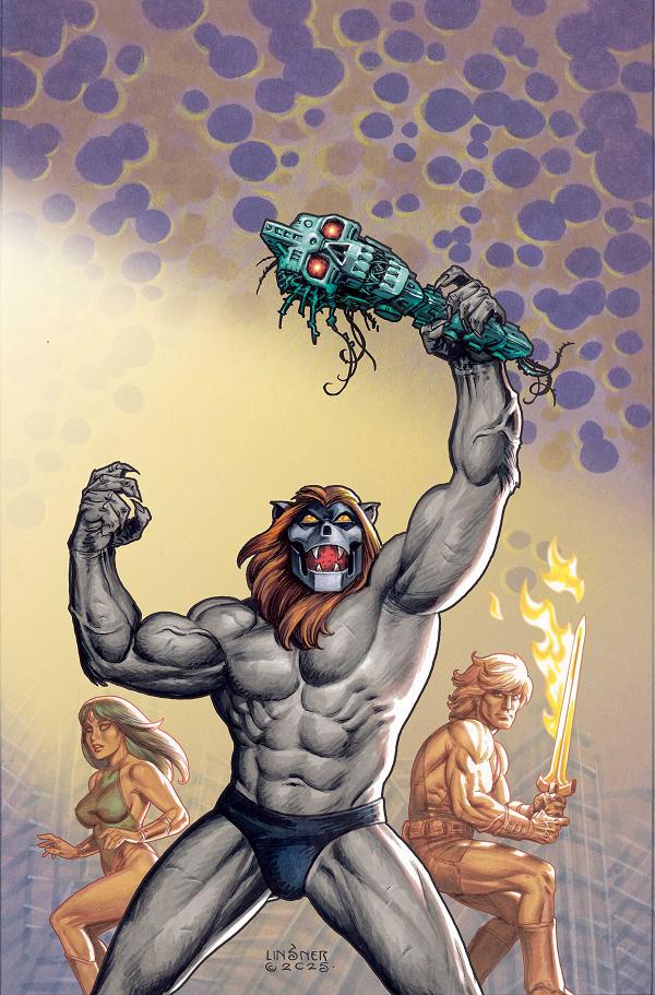 Thundarr The Barbarian #4 variant cover by Joseph Michael Linsner