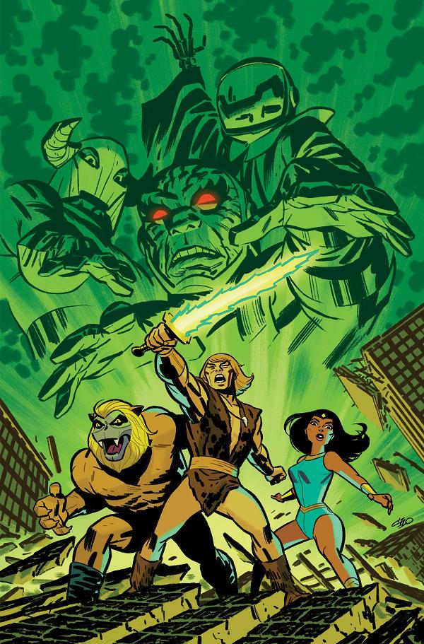 Thundarr The Barbarian #4 CVR K CVR K INC 1:30 MICHAEL CHO VIRGIN cover