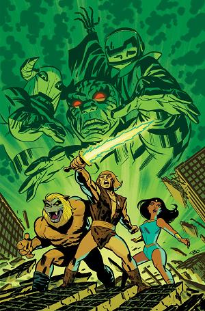 Thundarr The Barbarian #4 CVR K CVR K INC 1:30 MICHAEL CHO VIRGIN cover