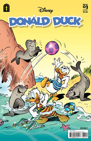 Donald Duck Legacy #391 CVR C CALL OF THE WILD SEA CVR C INC 1:10 DAAN JIPPES ULRICH SCHROEDER WRAPAROUND cover