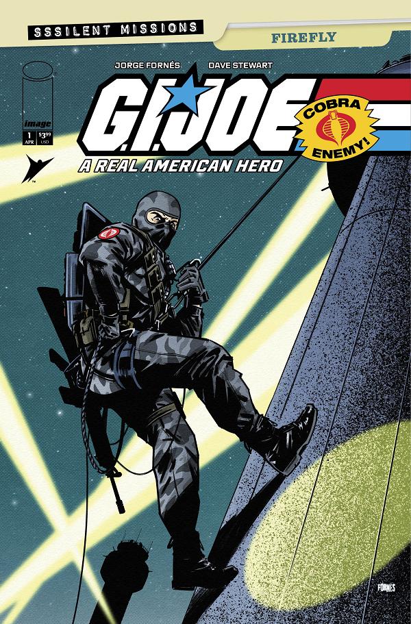Gi Joe A Real American Hero Sssilent Missions Firefly #1 CVR B (ONE SHOT) CVR B JORGE FORNES cover