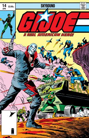 G.I. Joe: A Real American Hero #14 CVR A HERB TRIMPE & STEVE MITCHELL cover