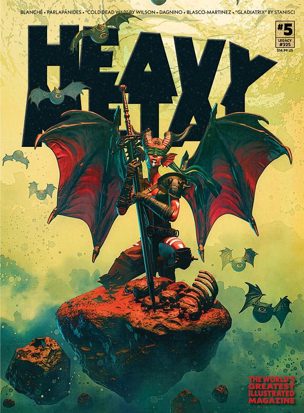 Heavy Metal Magazine #5 CVR A PASCAL BLANCHE (MR) cover