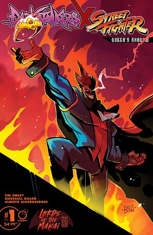Darkstalkers X Street Fighter Queens Shadow #1 CVR B (ONE SHOT) CVR B BRETT BEAN cover