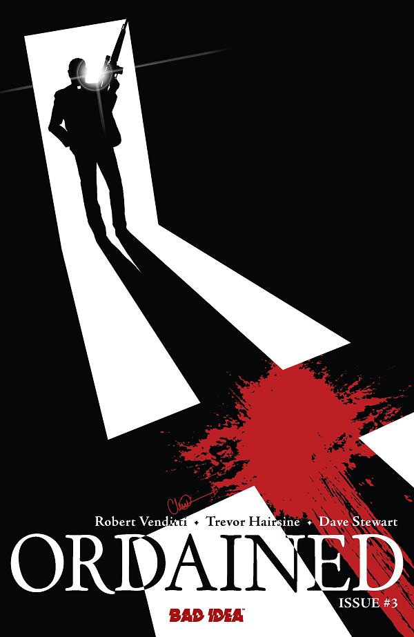 Ordained #3 variant cover by Charlie Adlard