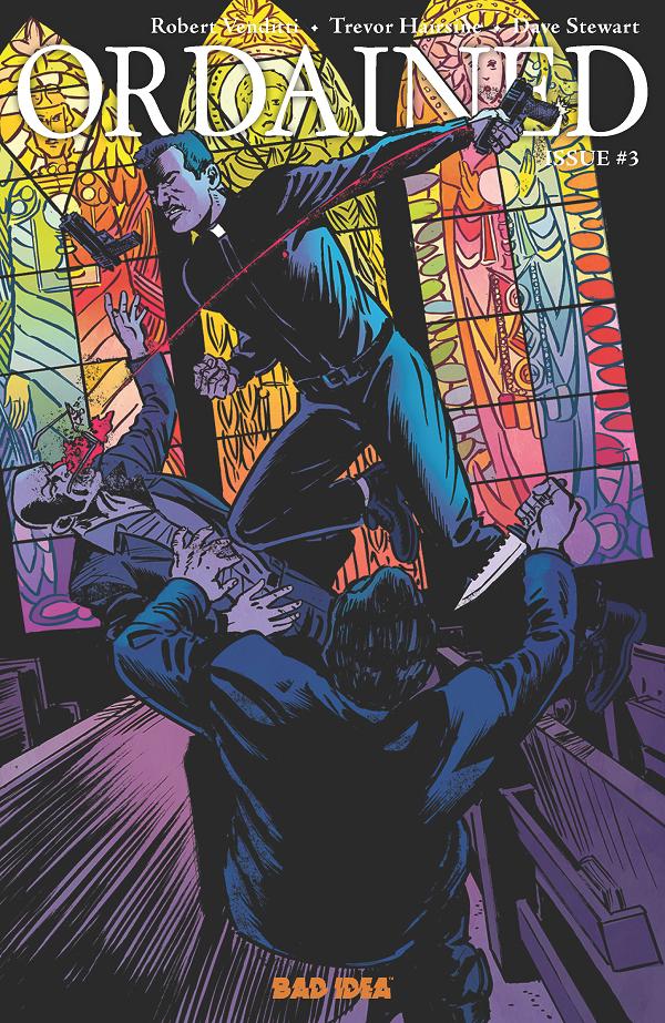 Ordained #3 variant cover by David Lapham