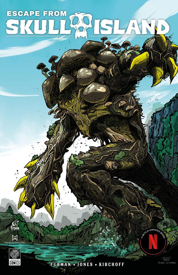 Escape From Skull Island #4 variant cover by Fred Pham Chuong