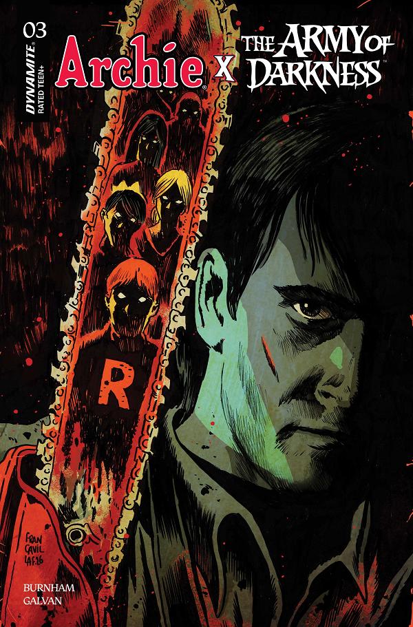 Archie X Army Of Darkness #3 CVR A CVR A FRANCESCO FRANCAVILLA cover