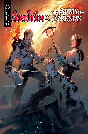 Archie X Army Of Darkness #3 CVR E CVR E STUART SAYGER cover