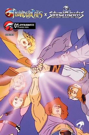 Thundercats X Silverhawks #1 CVR E CVR E ANIMATION ART cover