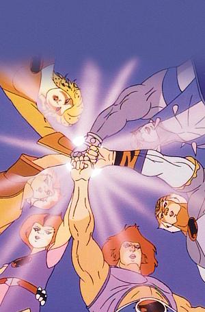 Thundercats X Silverhawks #1 CVR J CVR J INC 1:15 ANIMATION ART VIRGIN cover