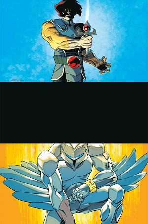 Thundercats X Silverhawks #1 CVR P CVR P INC 1:45 DECLAN SHALVEY VIRGIN cover