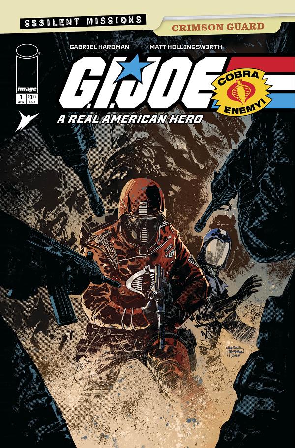 Gi Joe A Real American Hero Sssilent Missions Crimson Guard #1 CVR A GABRIEL HARDMAN cover