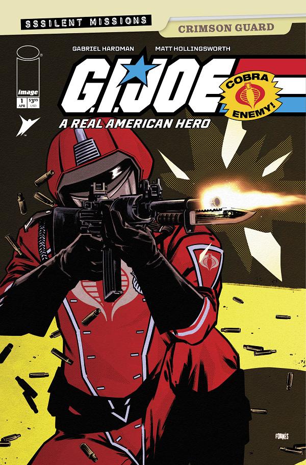 Gi Joe A Real American Hero Sssilent Missions Crimson Guard #1 CVR B (ONE SHOT) CVR B JORGE FORNES cover