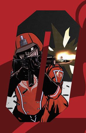 Gi Joe A Real American Hero Sssilent Missions Crimson Guard #1 CVR D (ONE SHOT) CVR D INC 1:25 JORGE FORNES CONNECTING FOIL cover