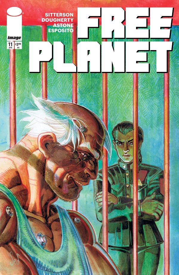 Free Planet #11 CVR B CVR B JED DOUGHERTY cover