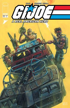 G.I. Joe: A Real American Hero #327 CVR C CVR C INC 1:10 STEVE BEACH GEARS OF JOE cover