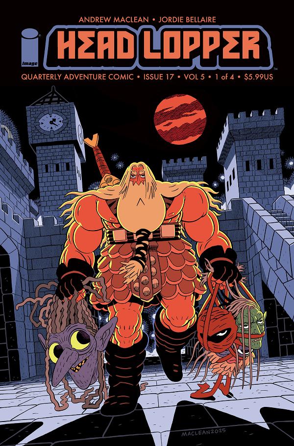 Head Lopper #1 CVR A ANDREW MACLEAN (MR) cover
