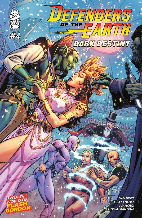 Defenders Of The Earth Dark Destiny #4 cover by Marco Santucci