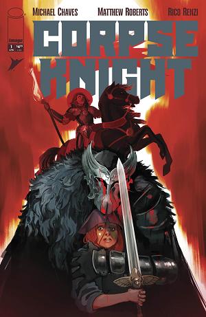 Corpse Knight #1 CVR F (OF 6) CVR F INC 1:100 STEPHANIE HANS FOIL cover