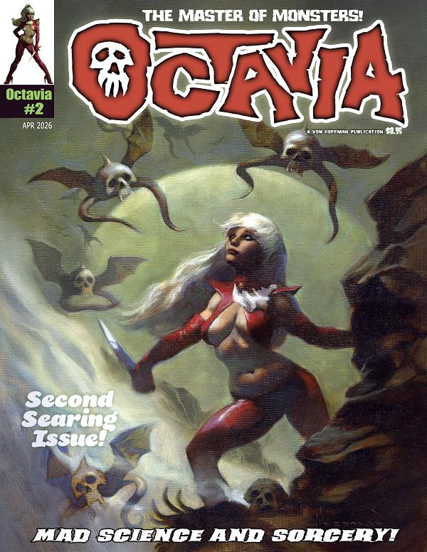 Octavia Magazine #2 cover by Mike Hoffman