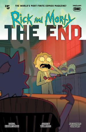 Rick And Morty The End #5 CVR A DAVE BARDIN cover