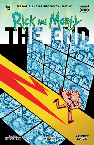Rick And Morty The End #5 CVR B (OF 6)  CVR B TROY LITTLE cover