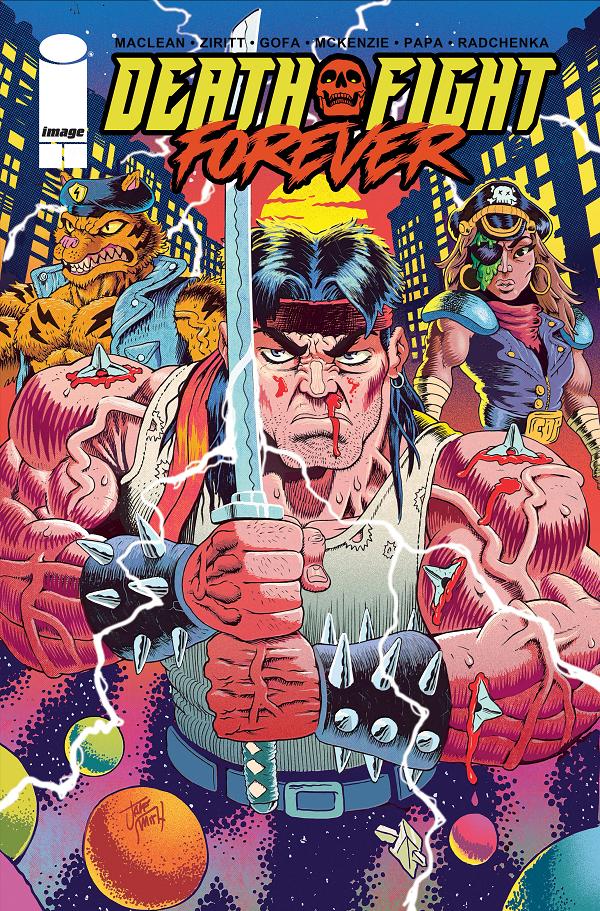 Death Fight Forever #3 CVR C (OF 5) CVR C INC 1:25 JAKE SMITH cover
