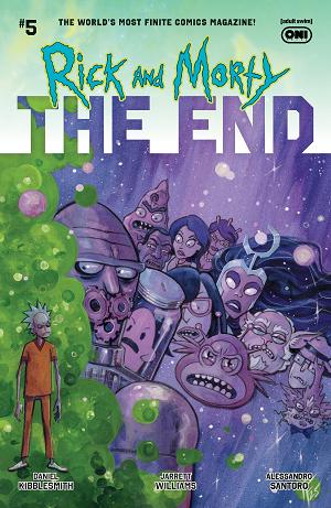 Rick And Morty The End #5 CVR D (OF 6) CVR D INC 1:20 TOM FOWLER cover