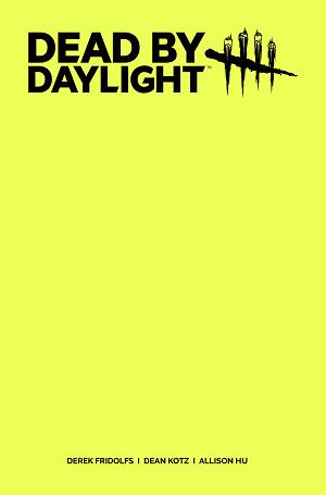Dead By Daylight The Hillbilly #1 CVR G (OF 4) CVR G COLOR BLANK SKETCH cover