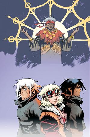 Lost Fantasy #9 CVR D CVR D INC 1:15 MAXI DIALLO VIRGIN cover