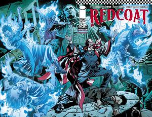 Redcoat #18 CVR A BRYAN HITCH & BRAD ANDERSON WRAPAROUND cover