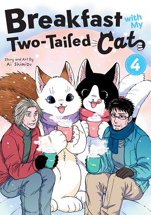 Breakfast With My Two-Tailed Cat Vol. 4 cover