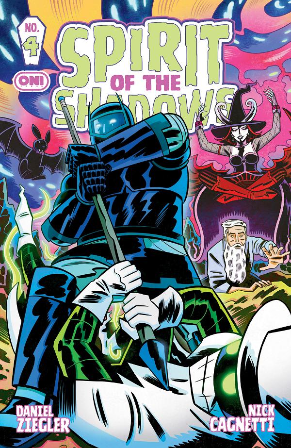 Spirit Of The Shadows #4 cover by Nick Cagnetti