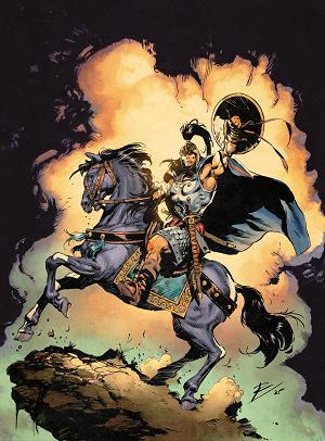 Savage Sword Of Conan Reforged #4 CVR C CVR C ROBERTO DE LA TORRE VIRGIN cover