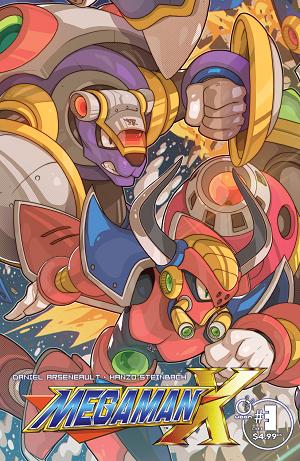 Mega Man X #3 CVR B (OF 5) CVR B EDWIN HUANG cover